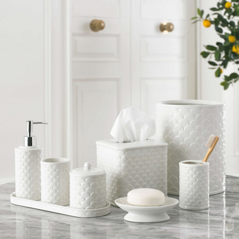 Scala collection d'accessoires de salle de bain Couleur Porcelaine  HEX_Couleur Porcelaine