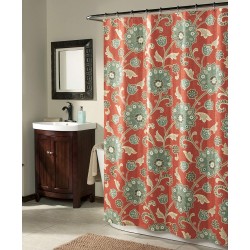 Ankara Cinnabar Shower Curtain