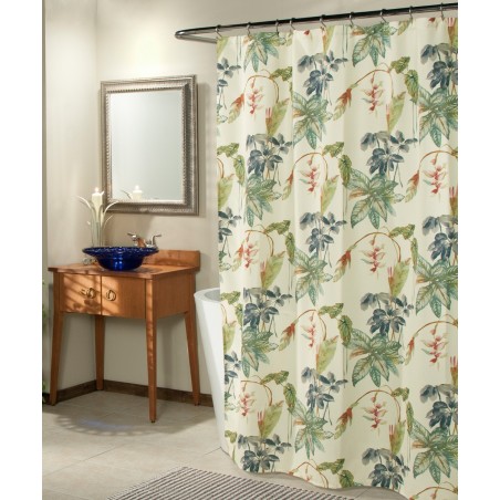 Fl Cascade Shower Curtain, Cascade Shower Curtain