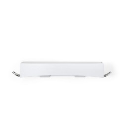 Clever Flip tablette de rangement blanche pour la douche
