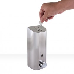 Lockable Stainless Steel Soap Dispenser