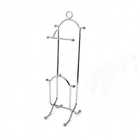 Combination Magazine Rack & European Toilet Tissue Holder