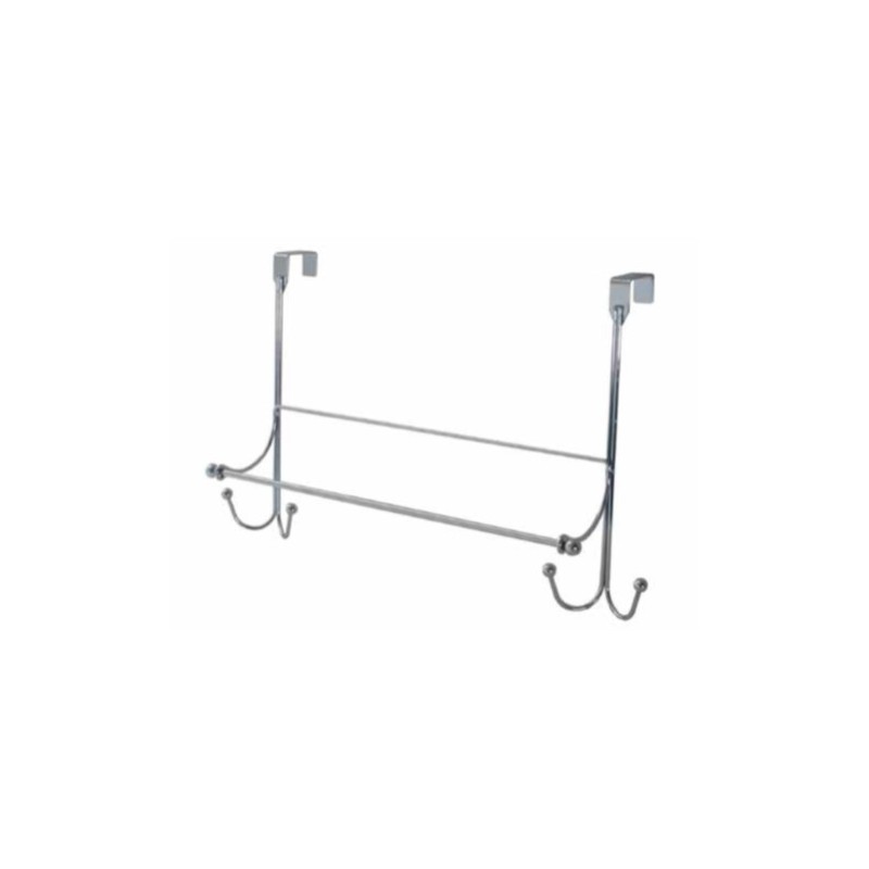 Madhu Over-The-Door Towel Bar with Hooks