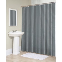 Sheer Fabric Shower Curtain Liner