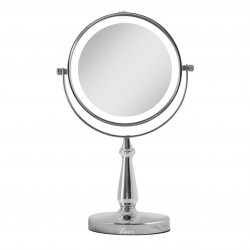 LED Lighted Dual Sided Vanity Mirror 1X/8X