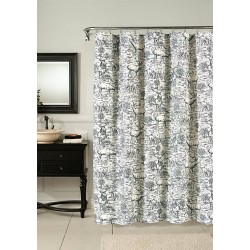 Elk Toile Shower Curtain