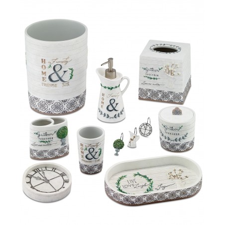 Modern Farmhouse collection d'accessoires de salle de bain