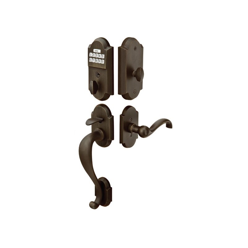 Sandcast Bronze Keypad Entryset