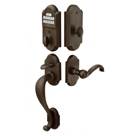 Sandcast Bronze Keypad Entryset