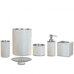Almere collection d'accessoires de salle de bain