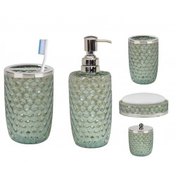 Sea Glass Bathroom Accessories Collection